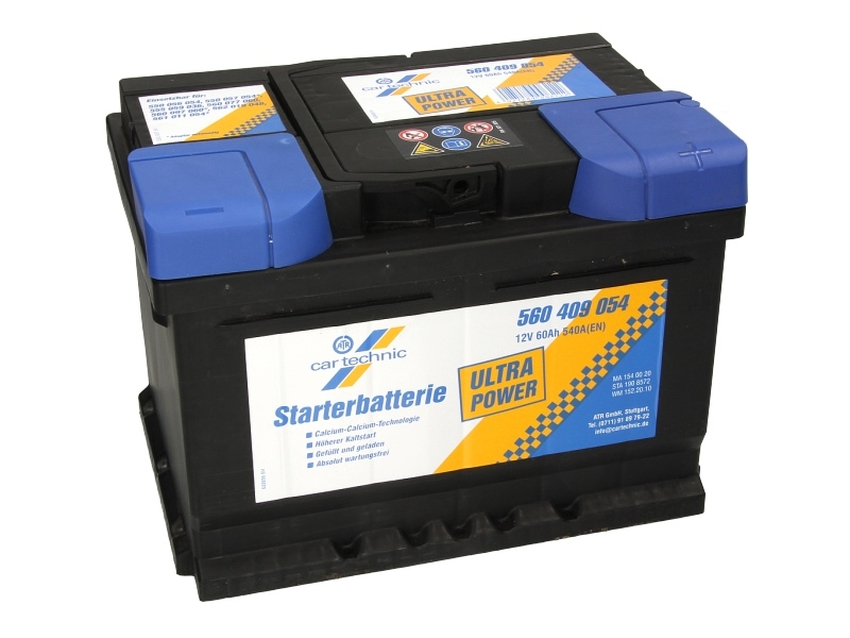 Acumulator cartechnic 60ah 540a