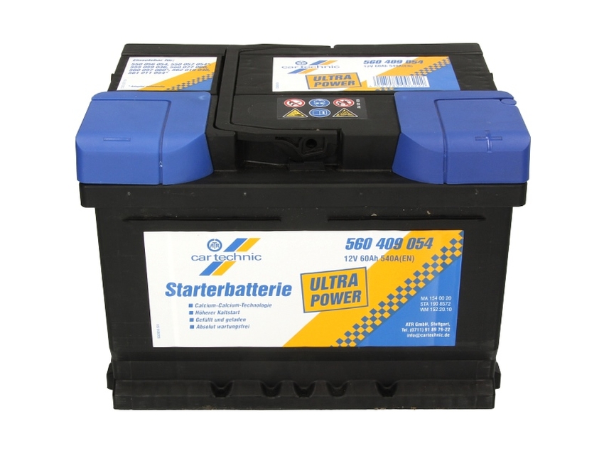 Acumulator cartechnic 60ah 540a