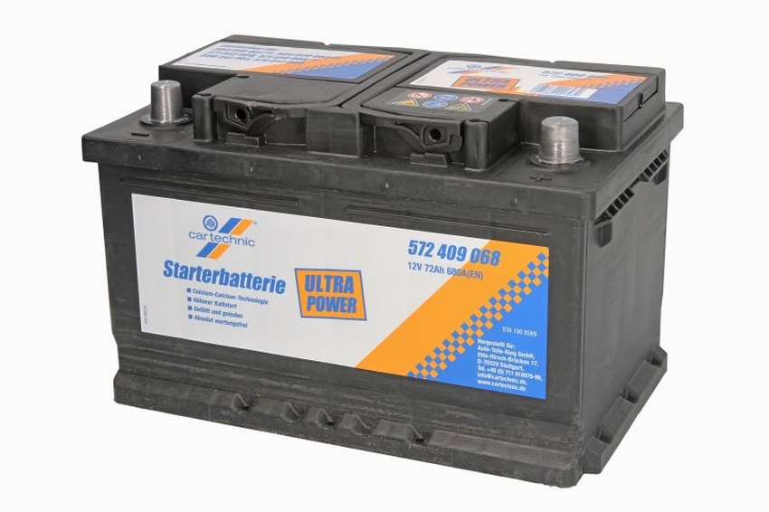 Acumulator cartechnic 72ah 680a