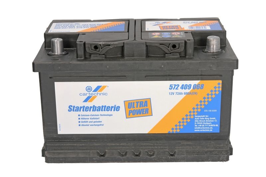 Acumulator cartechnic 72ah 680a