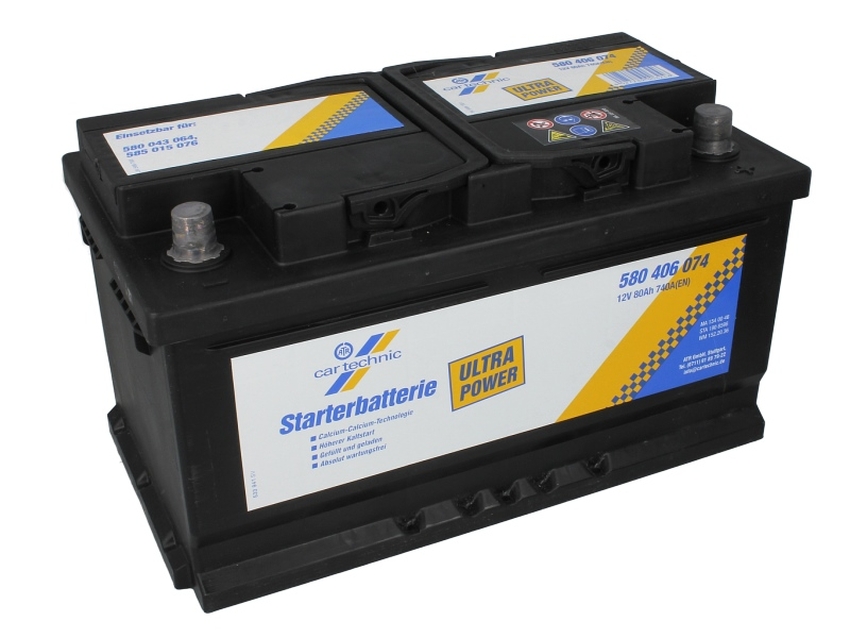 Acumulator cartechnic 80ah 740a