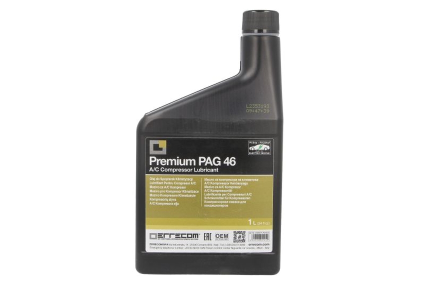 Lubricant pentru sistem a/c errecom 1.0 l