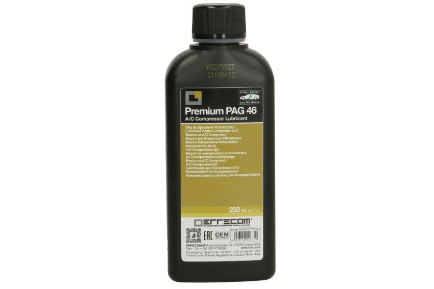 Lubricant pentru sistem a/c errecom 0.25 l