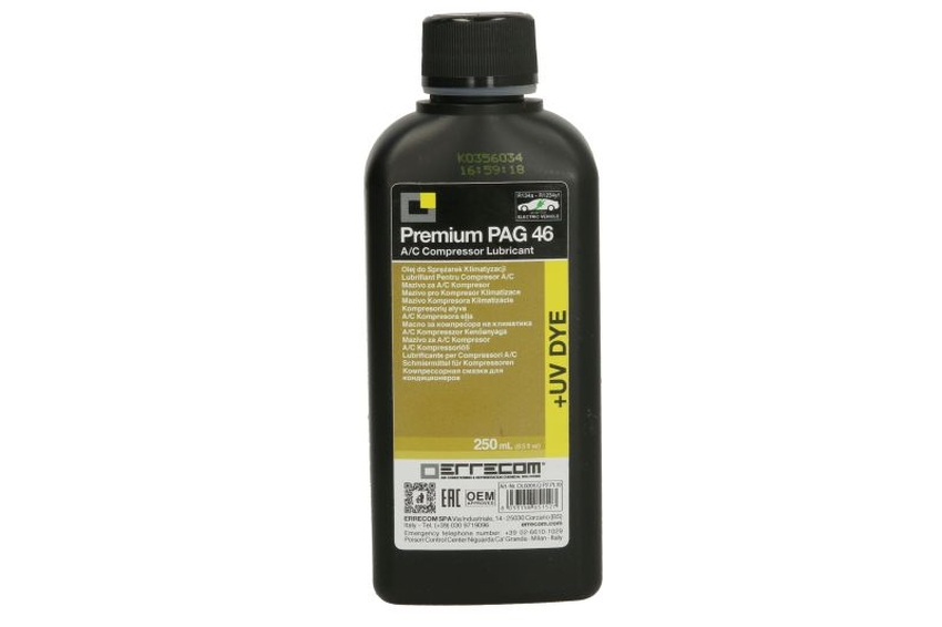 Lubricant pentru sistem a/c errecom 0.25 l