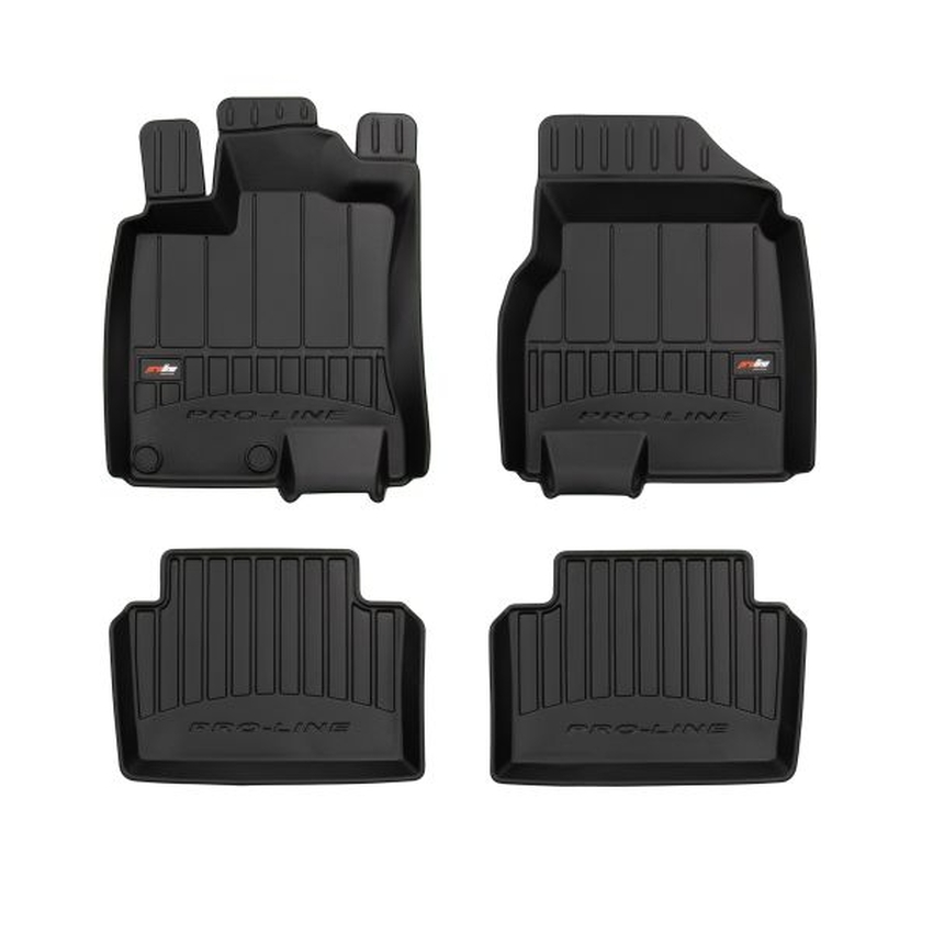 Set 4 covorase auto din cauciuc , pentru nissan qashqai i 11.06-04.14, suv, cauciuc tpe, negru