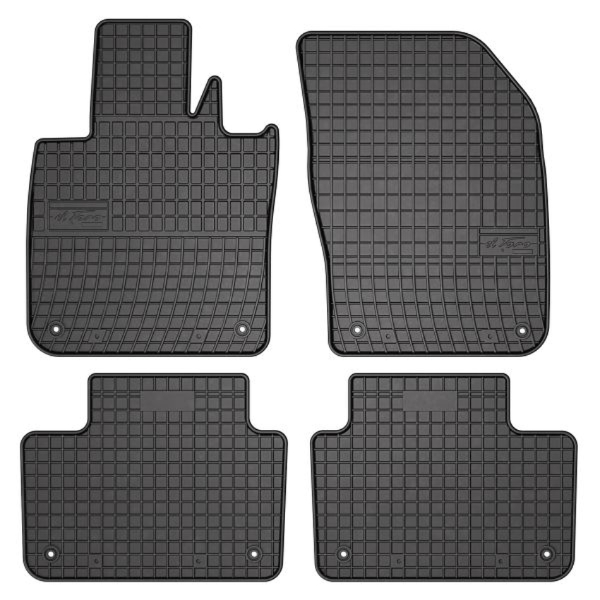 Set covorase auto din cauciuc , cauciuc, negru, pentru volvo v60 ii 02.18-, station wagon