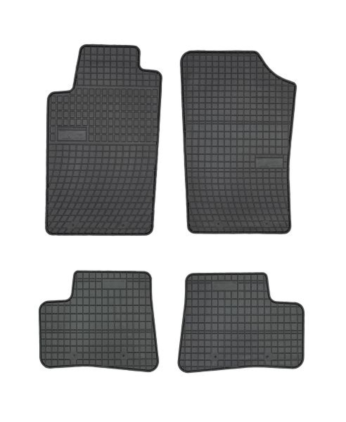 Set 4 covorase auto din cauciuc , pentru peugeot 206 08.98-12.12, negru