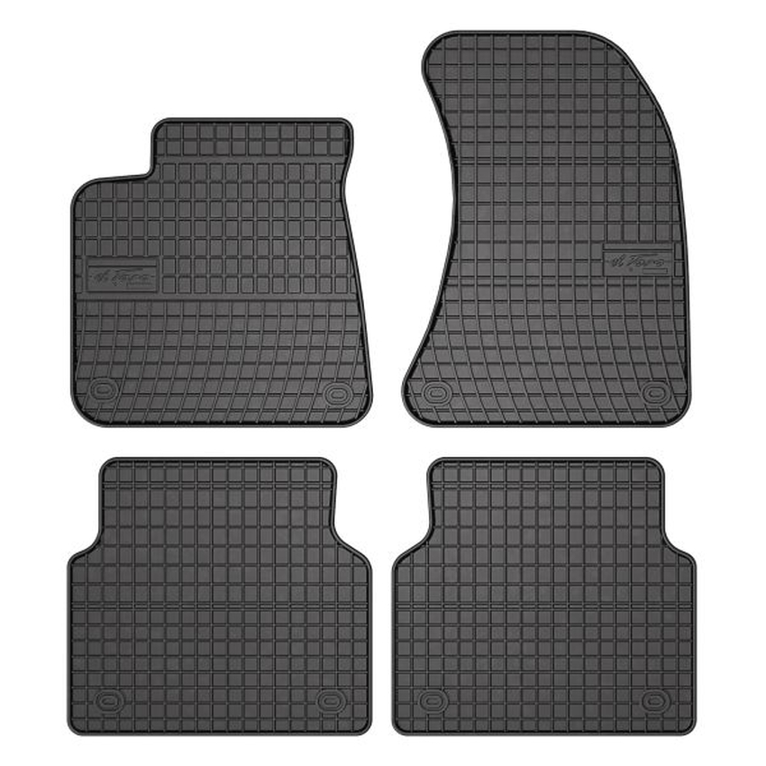 Set 4 covorase auto din cauciuc , pentru audi a8 d4 11.09-01.18, negru