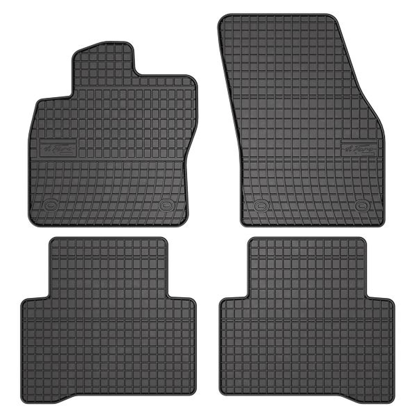 Set 4 covorase auto din cauciuc , pentru vw touran 05.15-, negru