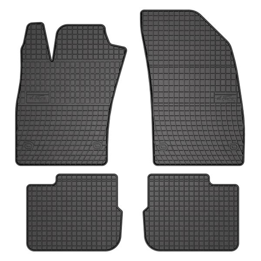 Set 4 covorase auto din cauciuc , pentru fiat tipo 10.15-, negru