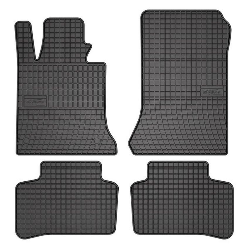 Set 4 covorase auto din cauciuc , pentru mercedes glk (x204) 06.08-12.15, negru