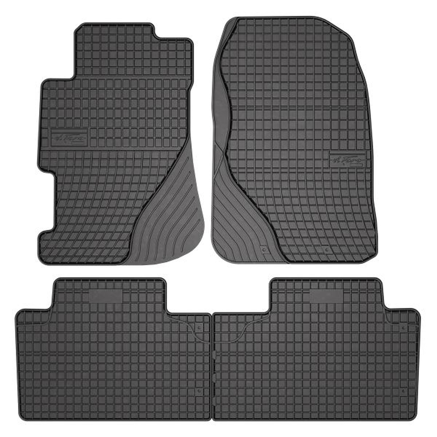 Set 4 covorase auto din cauciuc , pentru honda civic vii 11.00-12.05, negru