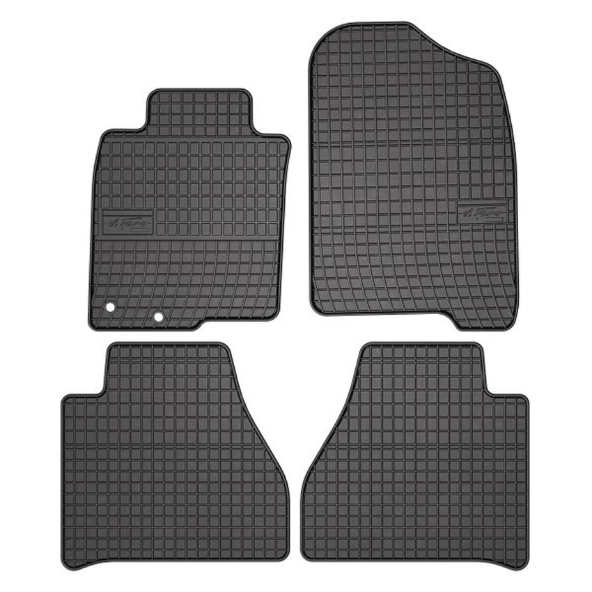 Set 4 covorase auto din cauciuc , pentru nissan navara 02.98-, negru