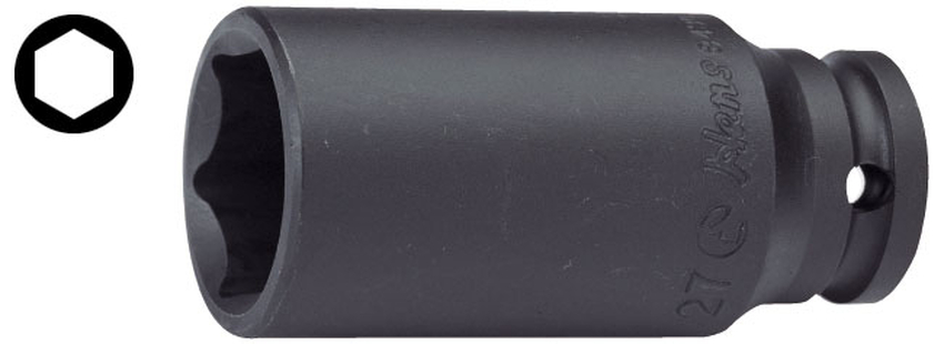 1/2'' - tubulare de impact, 6 colturi hans