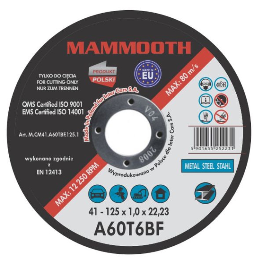 Discuri pentru taiere mammooth