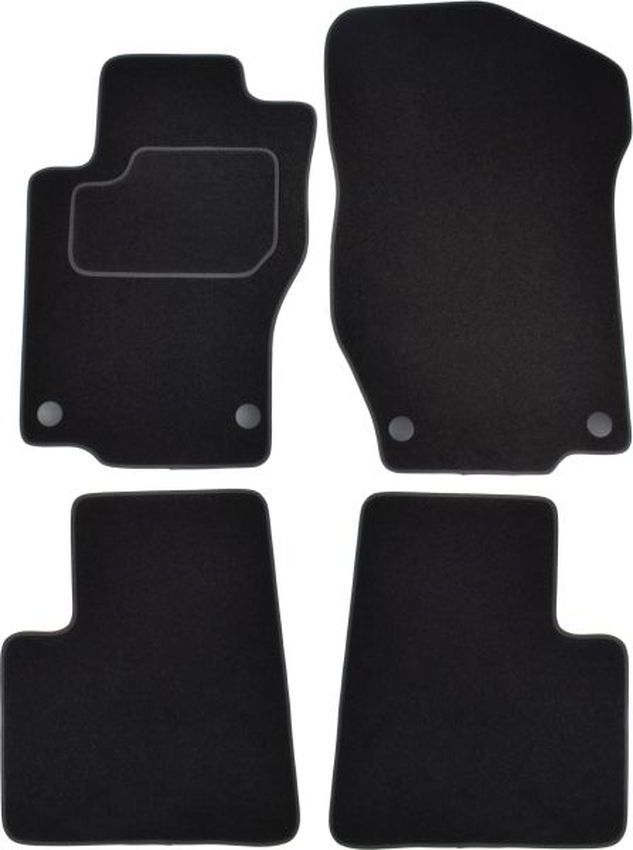 Set 4 covorase auto din mocheta , pentru mercedes m (w164) 02.05-12.11, off-road/suv, mocheta, negru