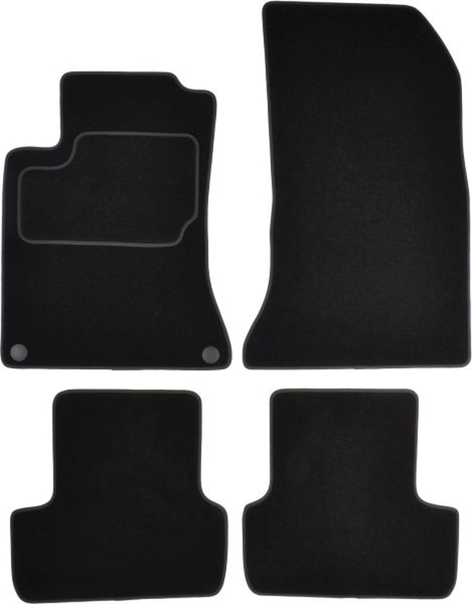 Set 4 covorase auto din mocheta , pentru mercedes b sports tourer (w246, w242) 11.11-12.18, saloon, mocheta, negru