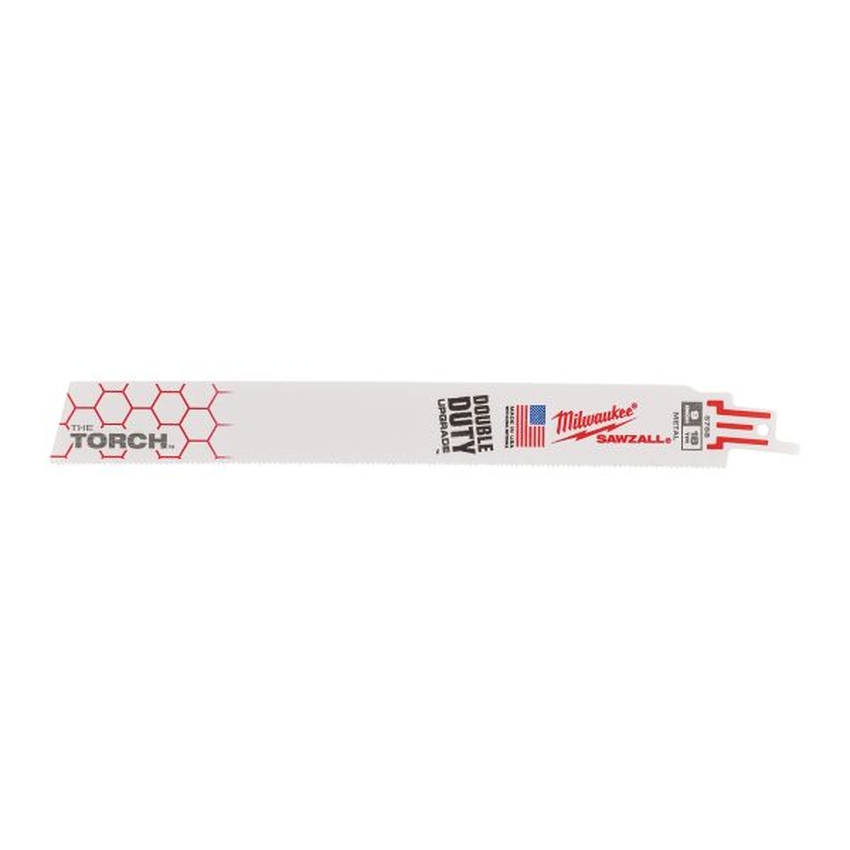 Set 5 panze fierastrau sabie the torch heavy duty , 230 mm, 18 tpi, pentru demolari metal/lemn