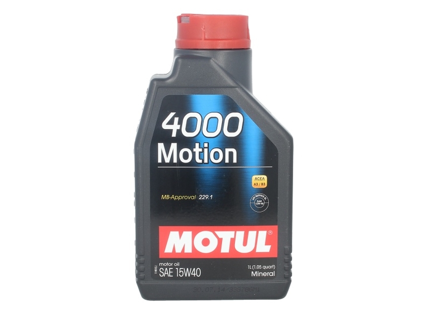 Ulei motor motul 4000 motion 15w40 1l