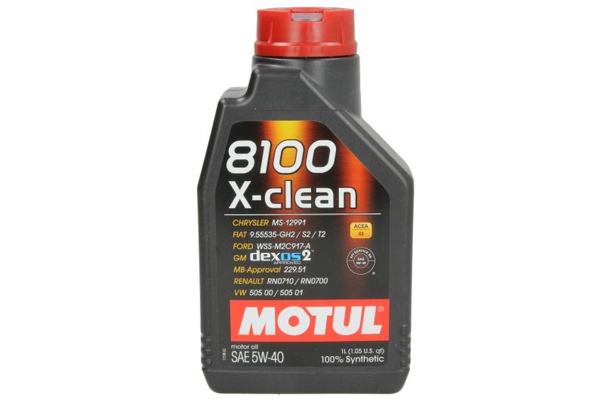 Ulei motor motul 8100 x-clean 5w40 c3 1l