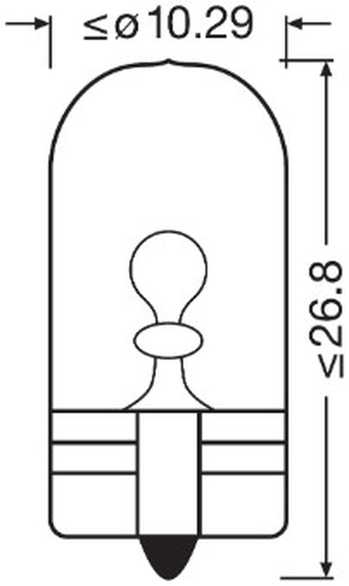 Bec w5w osram