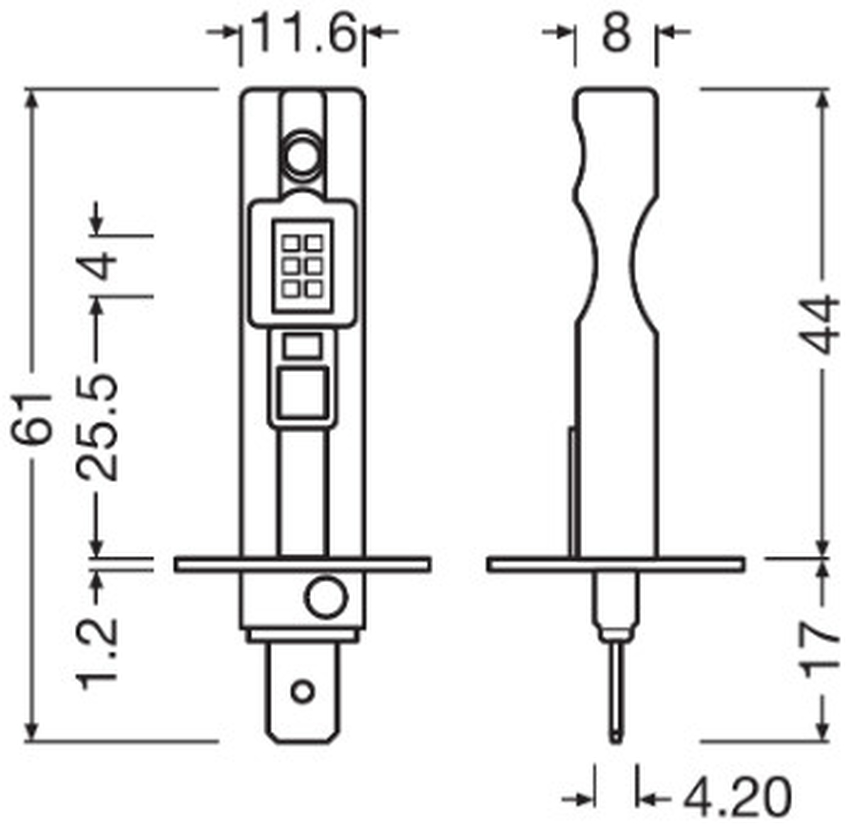 Bec h1 osram