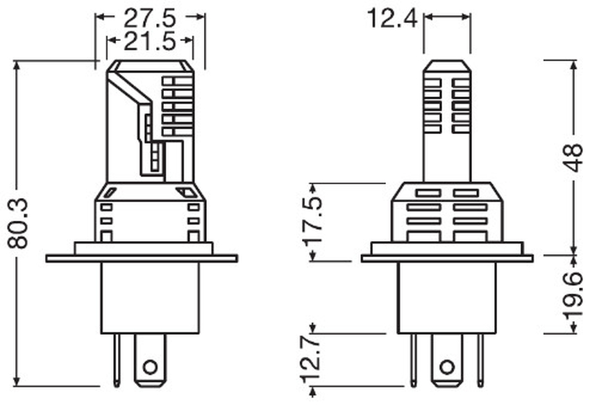 Bec h4 osram