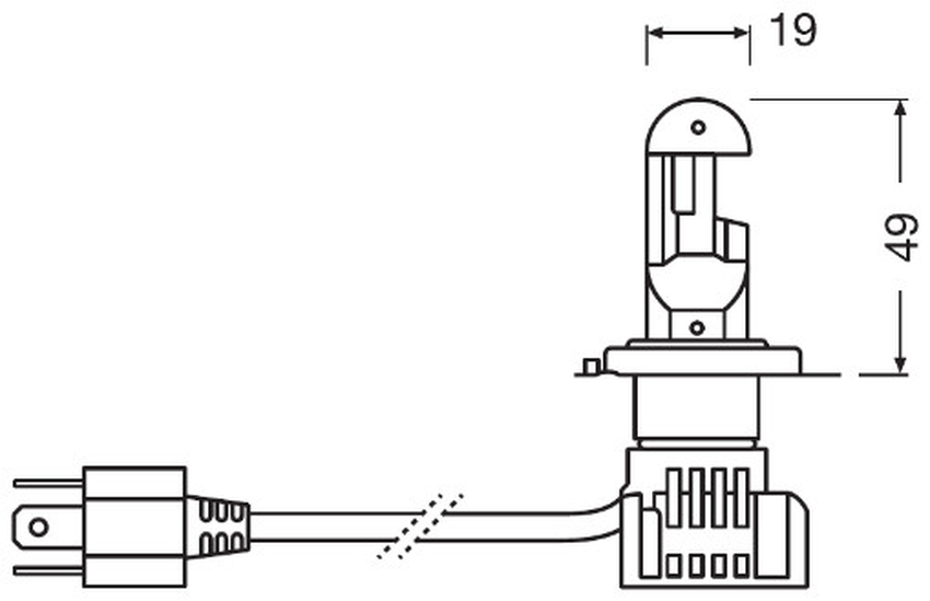 Bec h4 osram