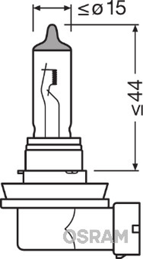 Bec h11 osram