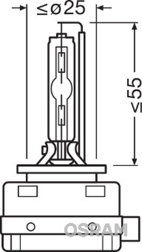 Bec d1s osram