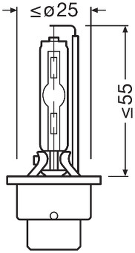 Bec d2s osram