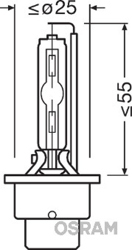 Bec d2s osram