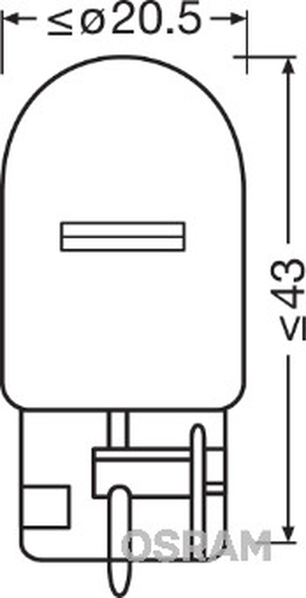 Bec w21w osram