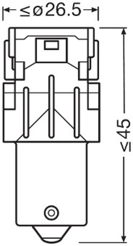 Bec p21w osram