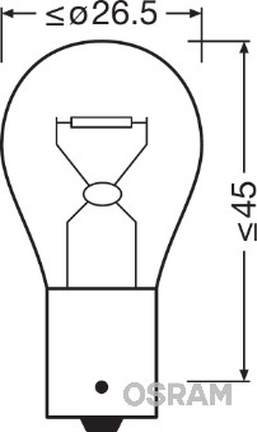 Bec p21w osram