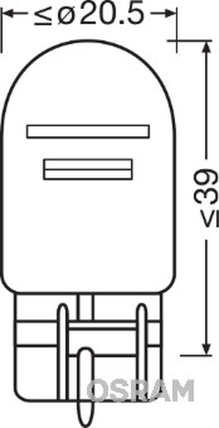Bec w21/5w osram