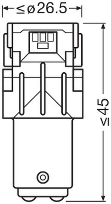 Bec p21/5w osram