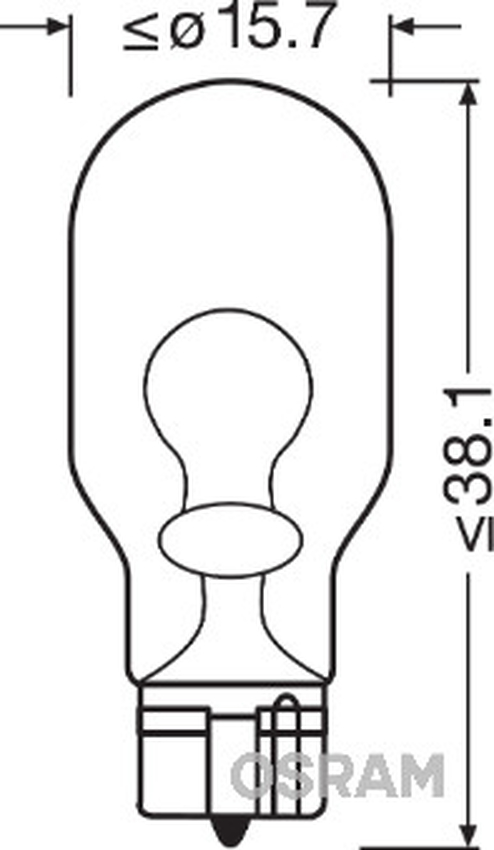 Bec w16w osram