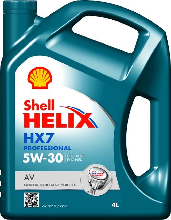 Ulei motor shell helix hx7 p av 5w30 4l