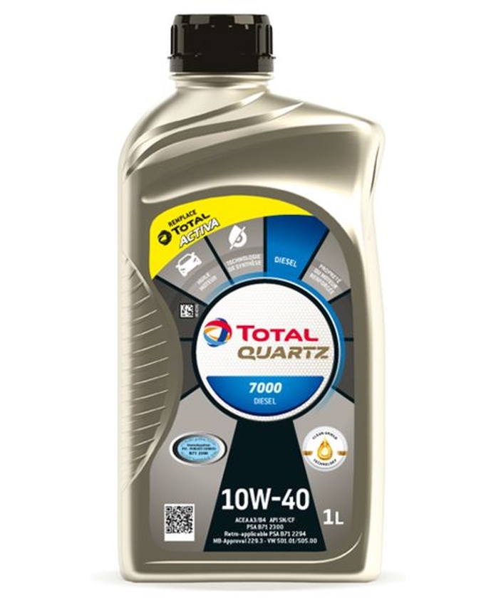 Ulei motor total quartz 7000 diesel 1l