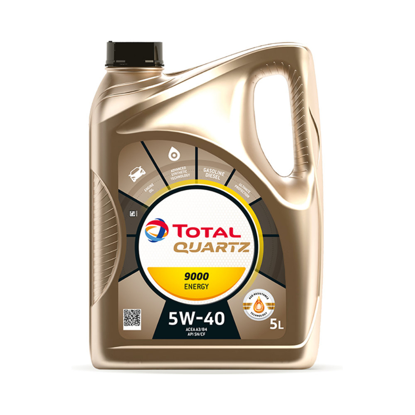 Ulei motor total quartz 9000 en. 5w40 5l+c