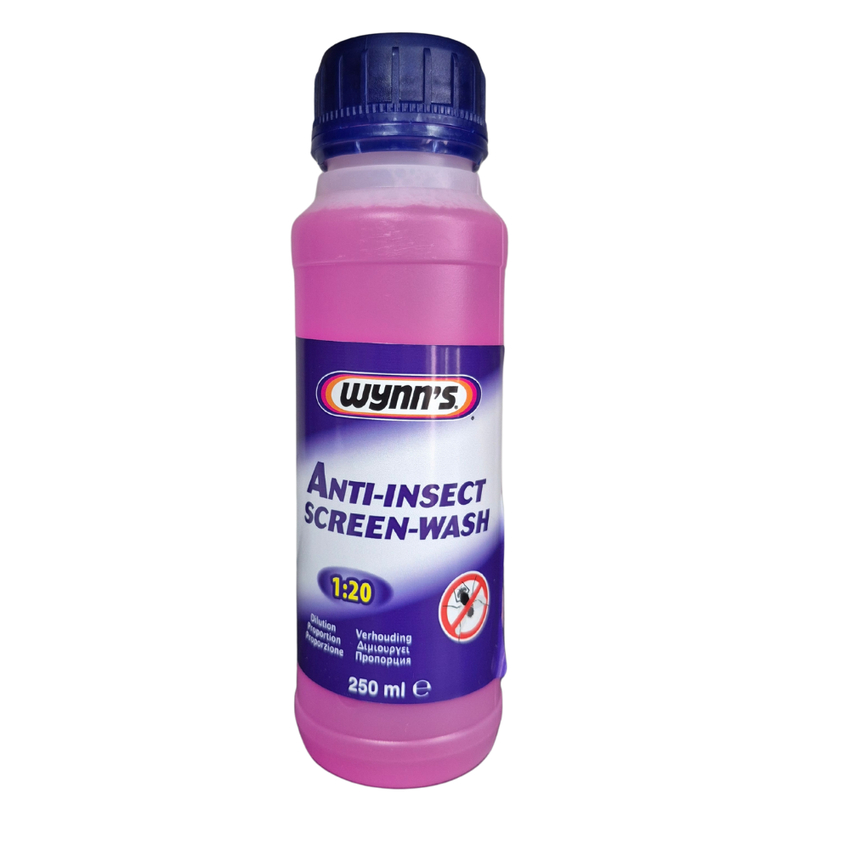 solutie parbriz anti-insecte 1:20